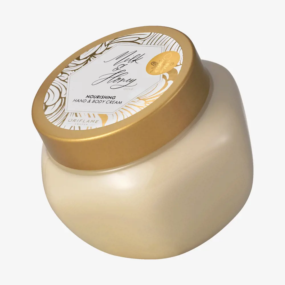 Creme de Mãos e Corpo Nutritivo Milk & Honey Gold